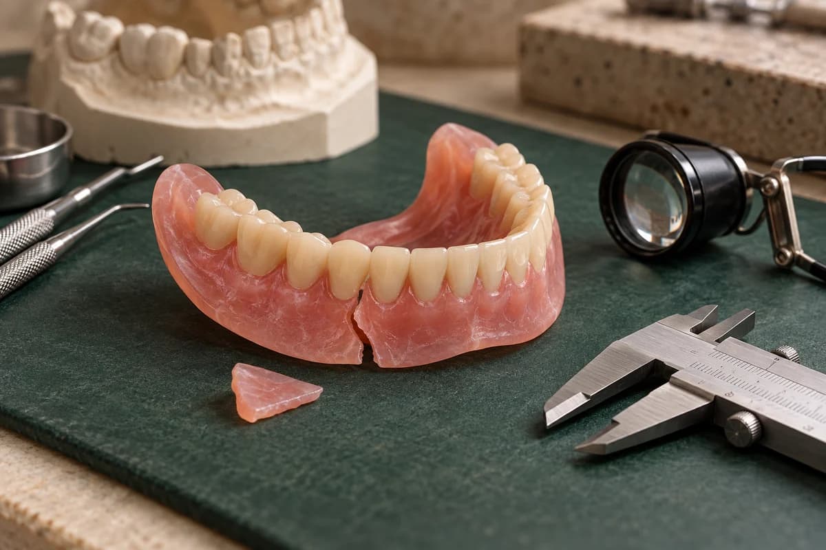 تصویر مرتبط با تعمیر یا تعویض پروتز؛ چه عواملی مهم‌اند؟